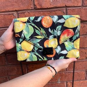 Loeffler Randall citrus clutch